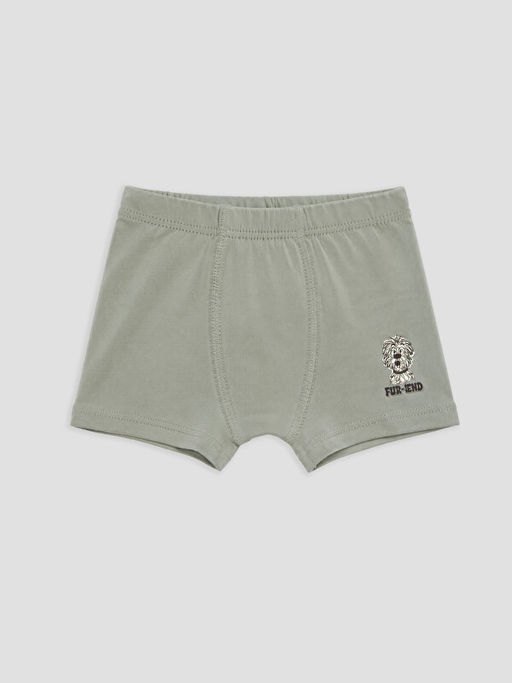 Erkek ?ocuk Bask?l? Boxer 3l? - Waikiki фото 3