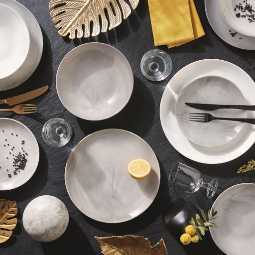 Тарелка десертная ДИВАЛИ МАРБЛ 19см