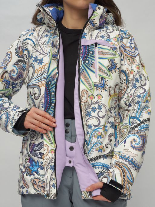 Горнолыжный костюм женский синего цвета 02202S - Chunmai фото 14