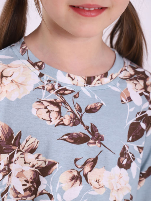 КМ151 Костюм Модница (голубой; белый) - Милаша фото 10