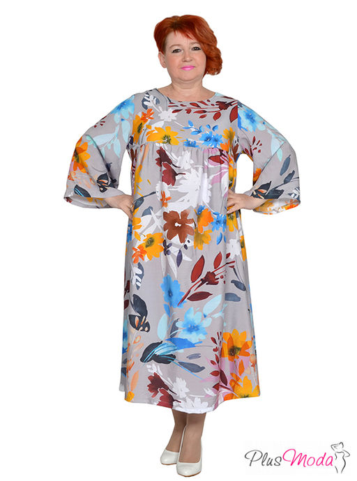 Платье Модель №1946 размеры 44-84 - Plusmoda фото 2