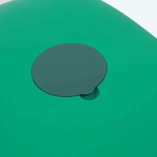 Туалет закрытый, 39×56×40 с, с УФ-лампой для уничтожения запаха, пластик, зелёный