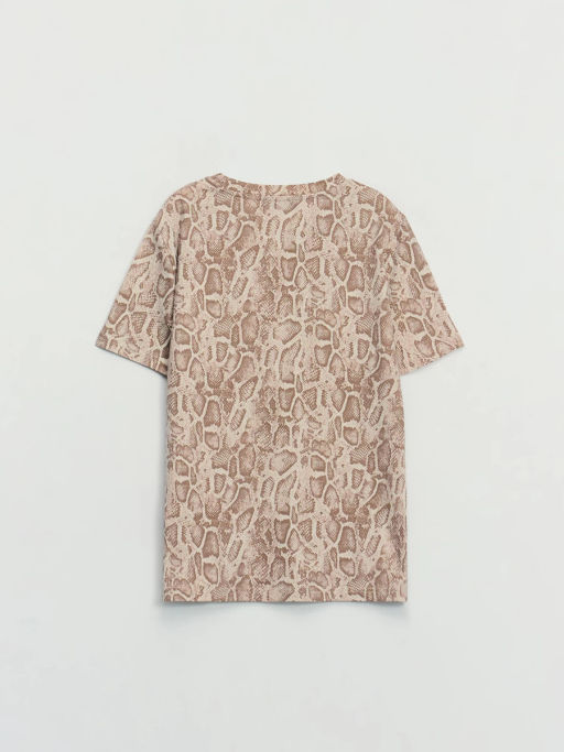 Футболка из хлопка с принтом / Zarina