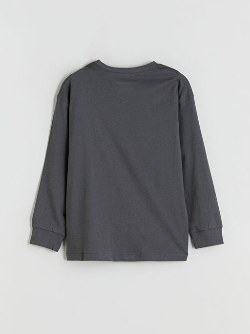 Bisiklet Yaka Erkek ?ocuk Pijama ?st