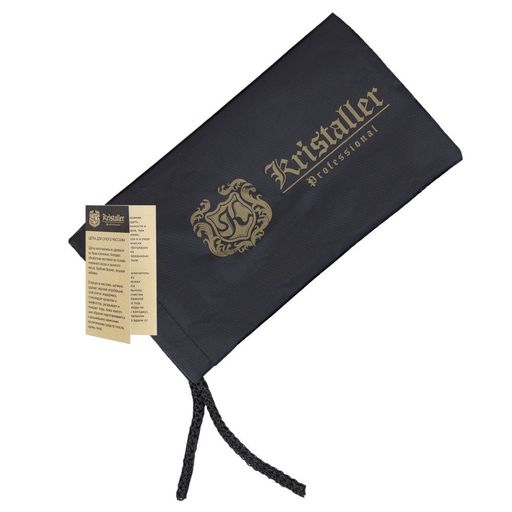 Kristaller Щётка для сухого массажа на ручке, щетина кабан, 215 пучков  фото 4