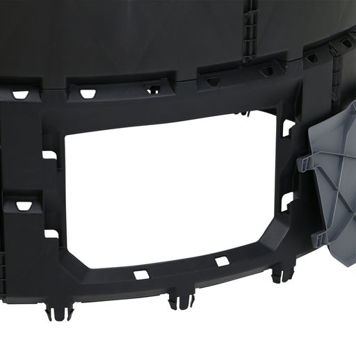 Компостер пластиковый, 800 л, 78×108×108 см, чёрный