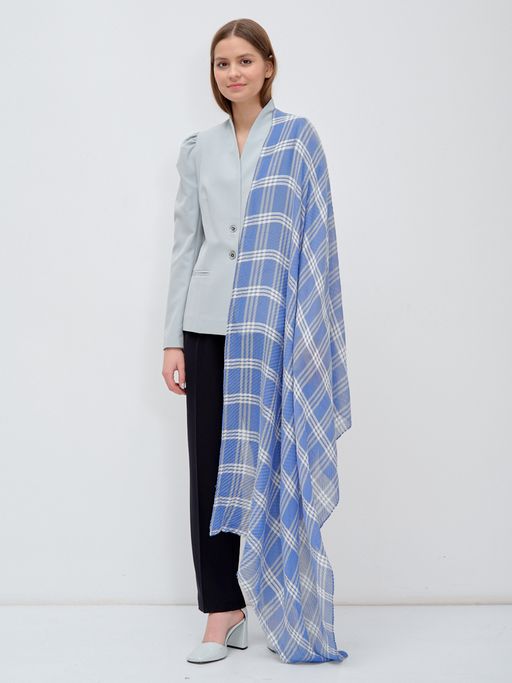 ХЛОПОК с ВИСКОЗОЙ  Палантин SZ-105-3 - Tantino фото 4