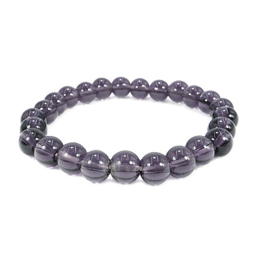 Браслет из камня Раухтопаз привлекает денежные энергии 8мм