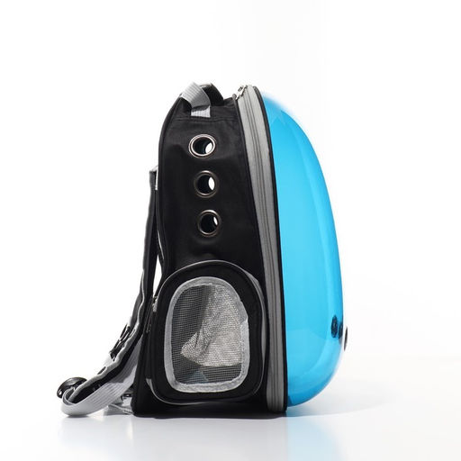 Рюкзак для переноски животных, прозрачный, 33 х 25 х 41 см - Пижон фото 2