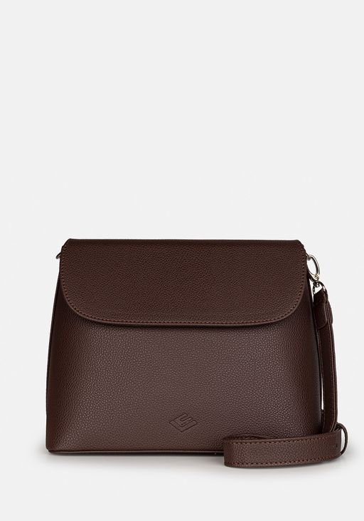 Сумка Модель №1531 | кожзам | гладкий | коричневый | Р900-2 | 31632