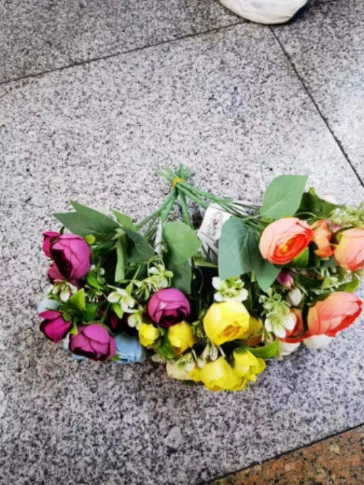 Цветок искусственный 30 см / W394131 /уп 200/800/ (Бежевый) - Галеонтрейд фото 9