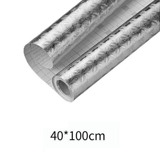 Алюминиевая самоклеящаяся защитная пленка, 40*100 см