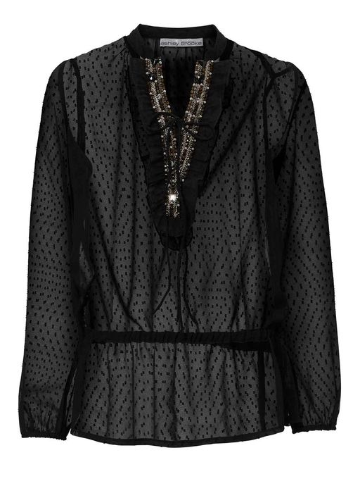 Блузка, черная - Ashley brooke фото 2