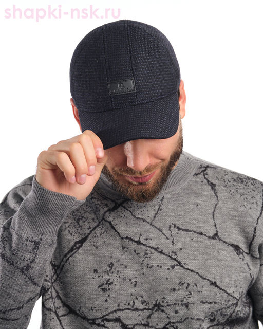 061-47 Бейсболка мужская флис (56-62)