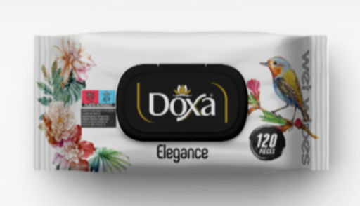 DOXA влажн.салфетки (120шт) Элегантность с клапаном