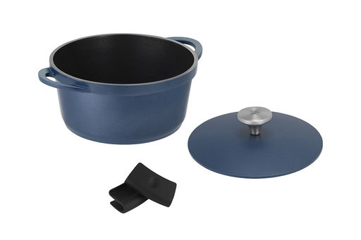 Кастрюля Agile, синяя, 20 см, 2,4 л - Maxwell & Williams фото 3
