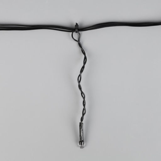 Гирлянда Бахрома 1.8?0.5 м, IP20, тёмная нить, 48 LED, свечение мульти, 8 режимов, 220 В - Luazon lighting фото 8