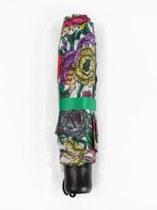 Зонт механический Цветы, 3 сложения, 8 спиц, R=48/55 см, d=96 см, МИКС