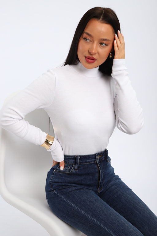 Водолазка женская с горлом теплая 32104