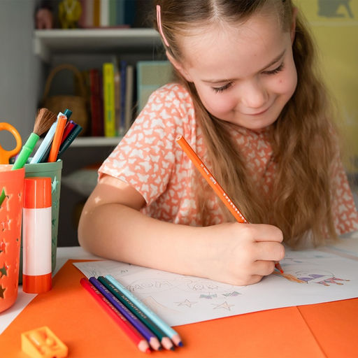 Карандаши цветные 18 цветов, детские, шестигранные, BIC Kids Tropicolors, пластиковые, ударопрочный грифель 3.2 мм