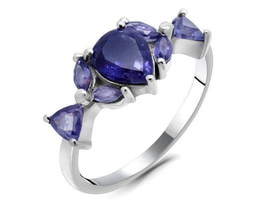 Кольцо из серебра иолит, Одайл