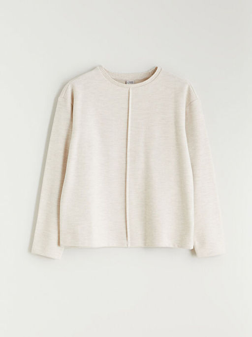 Bisiklet Yaka K?z ?ocuk Sweatshirt ve E?ofman Alt?