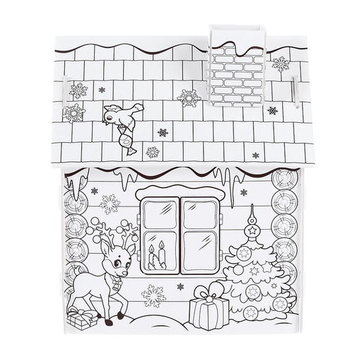 Домик-раскраска 3 в 1 Новогодний хоровод - Zabiaka фото 13