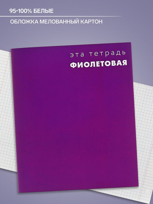 Цена за 10 шт. Тетрадь 48 листов в клетку, Calligrata Это Тетрадь, МИКС  фото 2