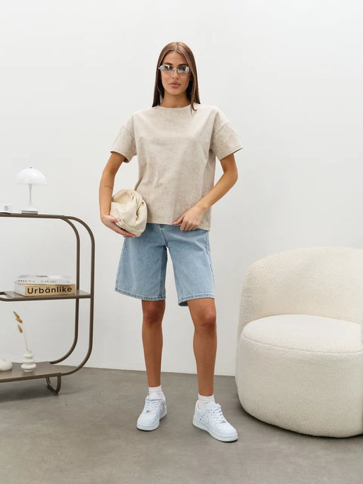 Футболка Primm P612-06 светло-бежевый хлопок с эластаном фото 8