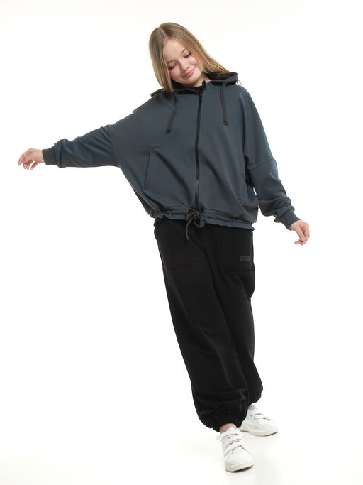 Комплект для девочки 22-4066 графит