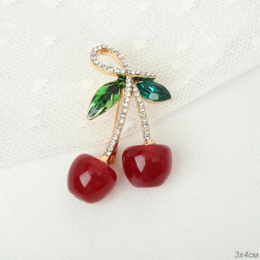 Брошь Ягоды / 4112 /уп 24/ - Галеонтрейд фото 3