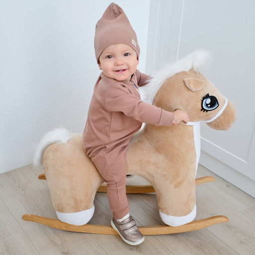 Комбинезон на молнии Крошка, Я BASIC LINE, рост 68-74 см, коричневый - Крошка я фото 2