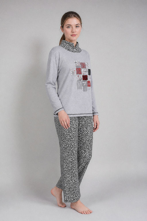 Арт. 4292 Пижама с брюками 48-52 Цвет:ассорти