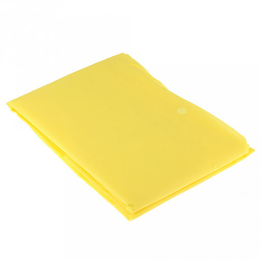 Дождевик-плащ 63х117см, на кнопках, EVA, цвета в ассортименте: голубой; фиолетовый, в п/эт пакете (Китай)