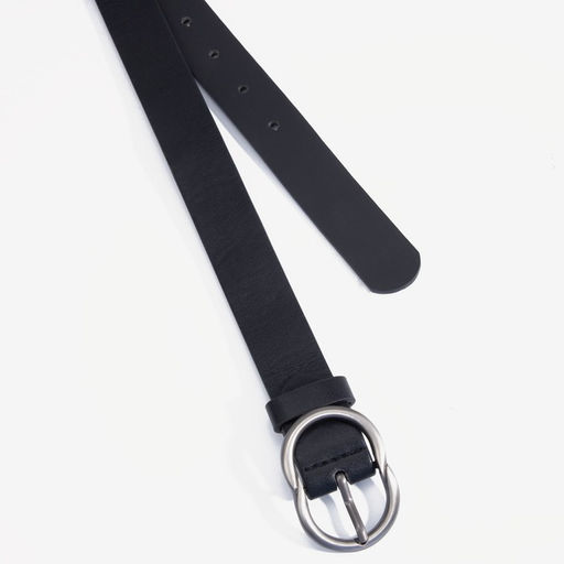 Ремень женский, ширина 3,5 см, винт, пряжка металл, цвет чёрный - Simaland фото 2