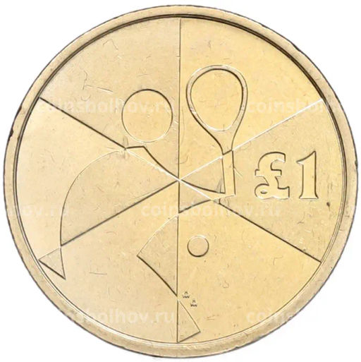 Монета 1 фунт 2019 года Гибралтар Островные игры