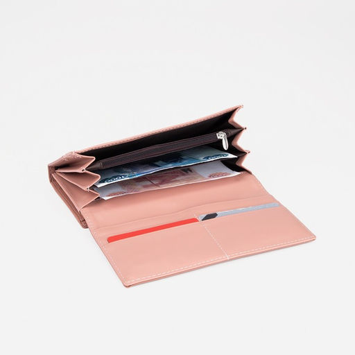 Кошелёк на магнитах, цвет розовый - Simaland фото 5