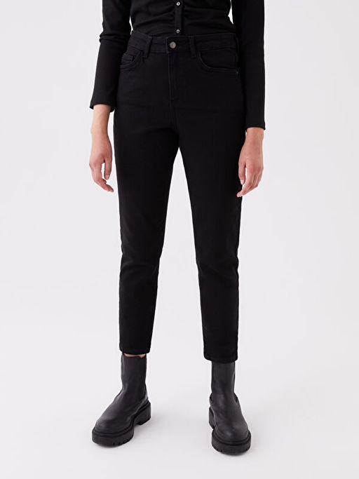 Slim Fit Kad?n Jean Pantolon