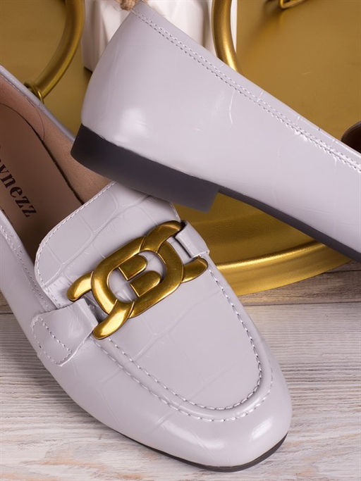 Стильные лоферы/ Туфли женские удобные и легкие C-53S - Piniolo фото 4