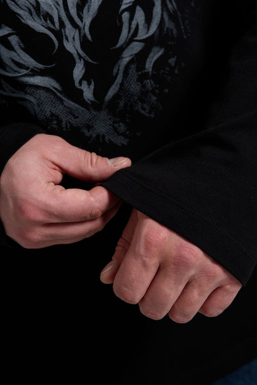 8546 Футболка с длинным рукавом мужская