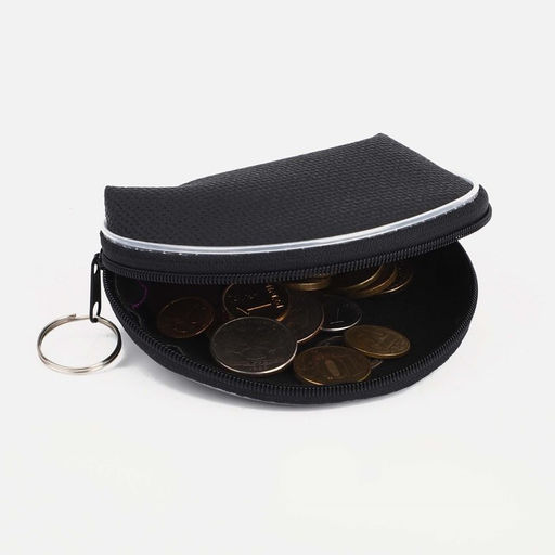 Кошелёк на молнии, цвет чёрный - Simaland фото 3