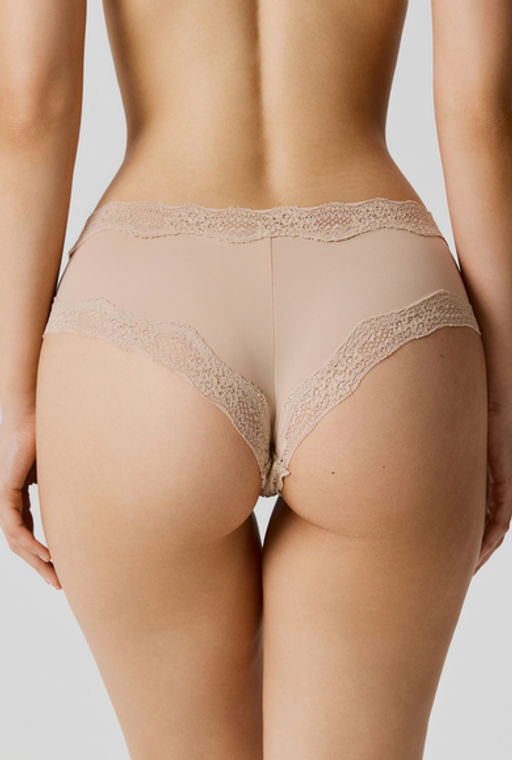 Infinity / Трусы боксер жен.в наборе из 3 шт Verne черный с бежевым - Infinity Lingerie фото 4