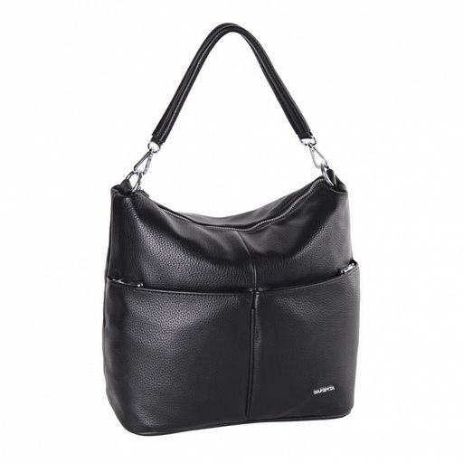 Сумка 575744 black Velina Fabbiana-Safenta