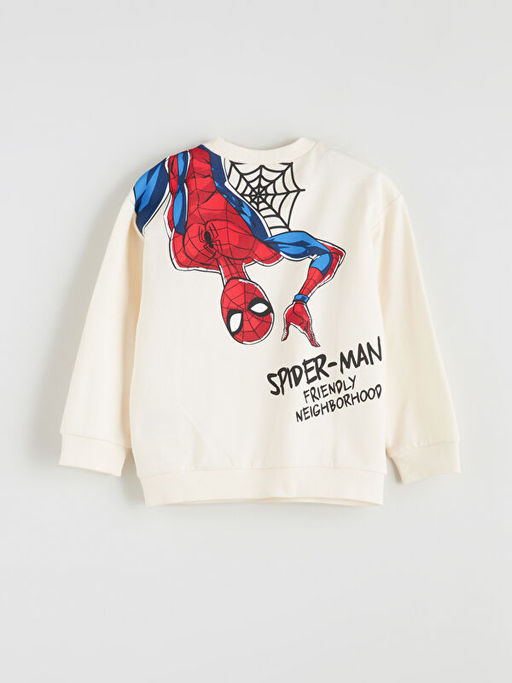 Spider-Man Bask?l? Erkek ?ocuk Sweatshirt