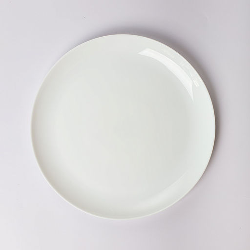 Тарелка обеденная круглая 25 см WHITE-ELEGANCE стеклокер. арт. PO-250E (115669)