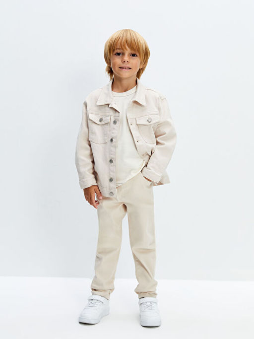 Erkek ?ocuk Minik Ka?iflere Uygun Esnek Pantolon