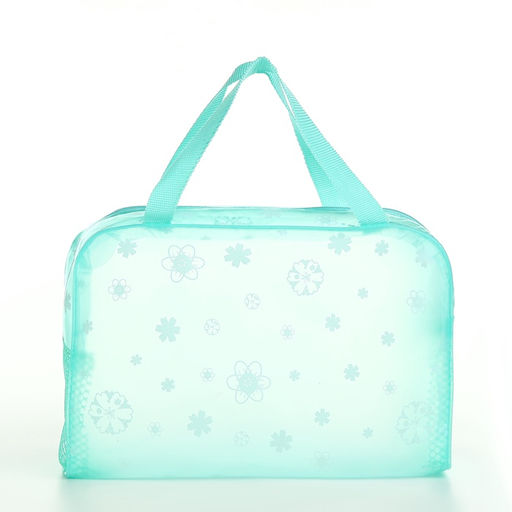 Косметичка на молнии, цвет зелёный - Simaland фото 5