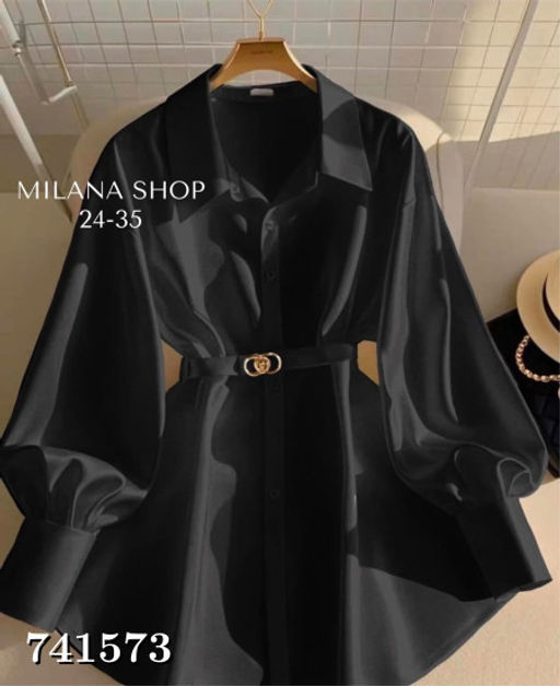 Удлиненная женская рубашка 741573