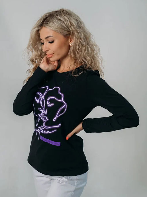 Лонгслив женский 151 - Вега фото 5