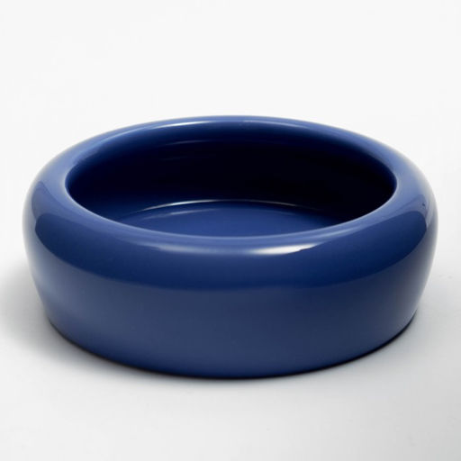 Миска керамическая 100 мл 10 х 3,2 см, синяя - Пижон фото 2